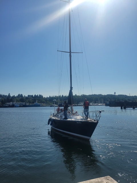 Maiden Voyage of the new YANKEE CLIPPER  Sea Scout Ship Yankee Clipper -  Seattle, WA